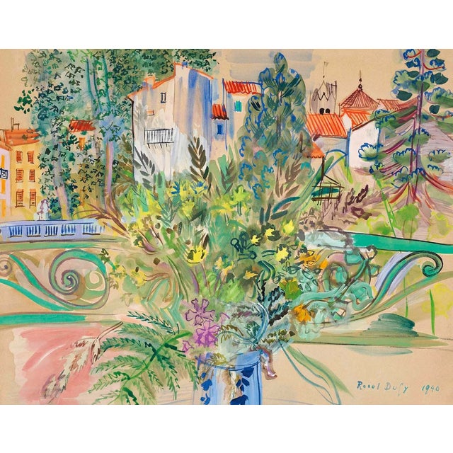 Raoul Dufy Bouquet De Mimosas a Ceret Giclee LTD Edition For Sale