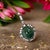 Garnet Tsavorite & Diamond Earrings 14k WG 22.44 TCW Certified For Sale - Image 4 of 13