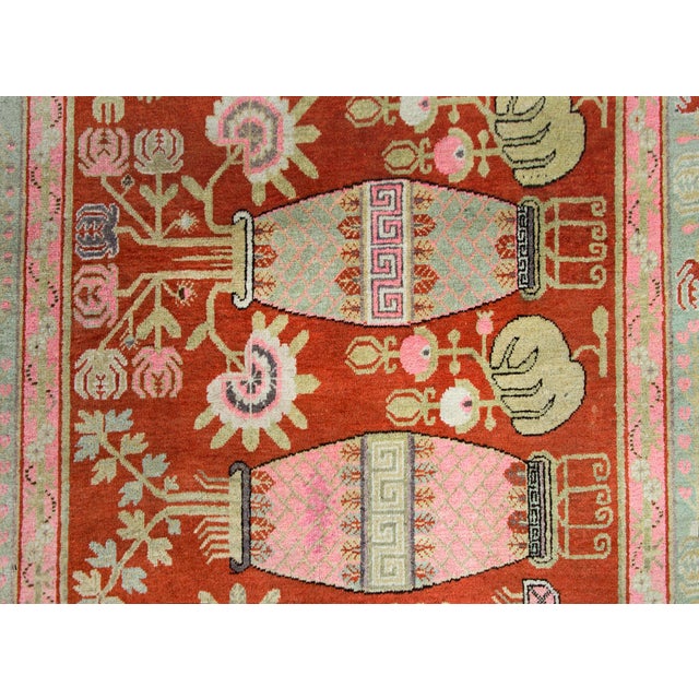 Early 20th Century Central Asian Khotan Rug For Sale - Image 14 of 14