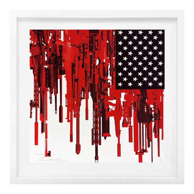 Futura, Starstruck, Rare Screen Print, Hand Signed Edition of 100, Framed, 2015 For Sale