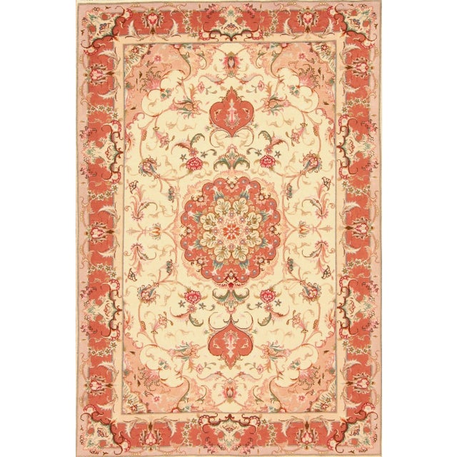 Middle Eastern Rug in Wool For Sale