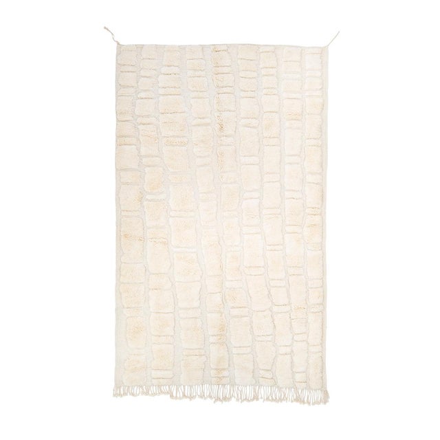 Hand-Knotted Wool Rug by Azele Studio For Sale - Image 12 of 12