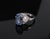 Late 20th Century Fine 9.91ct Gia Ceylon No Heat Sapphire 0.74ct Diamond Platinum Ring Size 6.25 For Sale - Image 14 of 18