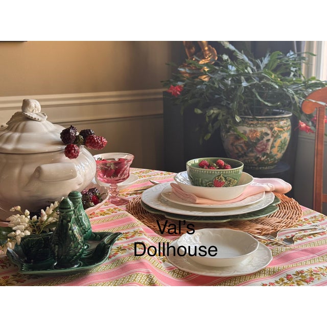 Traditional 5 Piece Wedgwood Strawberry & Vine Place Setting - One of Multiple For Sale - Image 3 of 11