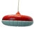 Red Siform UFO Pendant from Siemens, 1960s For Sale