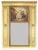 Early 19th Century Restoration Trumeau Mirror in Gilded Wood For Sale