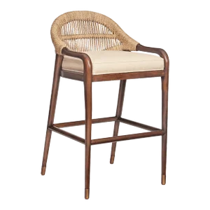 Century Furniture Low Back Counter Stool