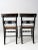 Antique Stencil Painted Chairs Pair For Sale - Image 10 of 13