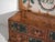 Antique Storage Trunk with Floral Decoration, 1895 For Sale - Image 9 of 11