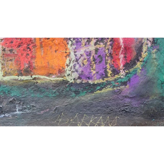 Contemporary Georgs Barkans, The Vision of St. John, Pastel on Paper For Sale - Image 3 of 7