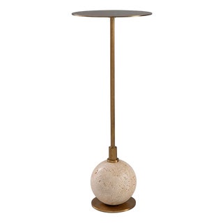 Boston Martini Table, Cream For Sale