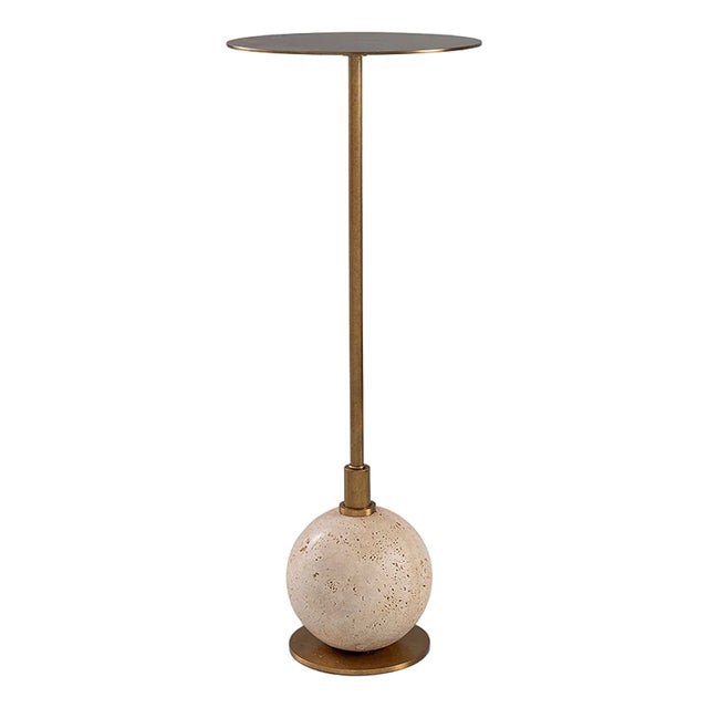 Boston Martini Table, Cream For Sale