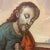 Paint 20th Century Oil on Canvas Cuzco School Signed Framed Titled Work and Prayer For Sale - Image 7 of 12