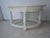 Vintage Louis XIV Style White Oval Table For Sale - Image 4 of 6