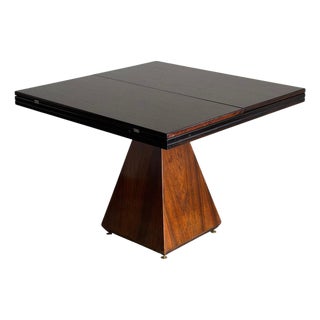 Square Chelsea Extendable Dining Table by Vittorio Introini for Saporiti, 1960 For Sale