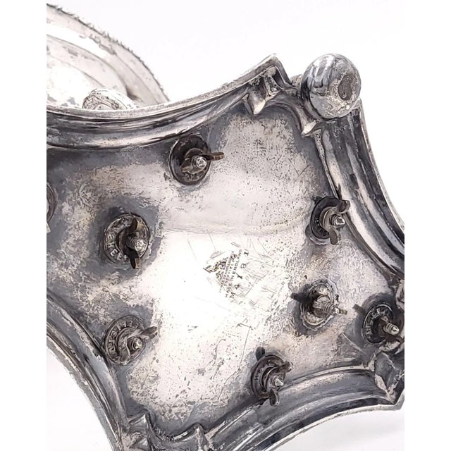 Silver Victorian Centerpeice, u.s.a. Circa 1890 For Sale - Image 8 of 9