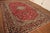 Red Middle Eastern Rug in Wool For Sale - Image 8 of 11