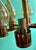Mid 20th Century Danish Modern Brass and Glass Chandelier For Sale - Image 9 of 13