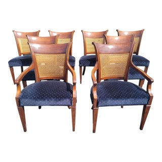 Mid 20th Century Baker Furniture Dining Chairs- Set of 8 For Sale