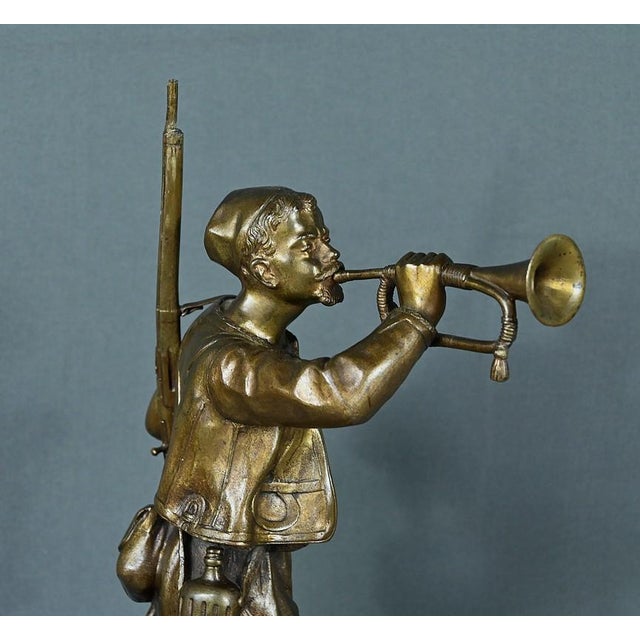 Figurine in Bronze by E. Carlier, 1890s For Sale - Image 9 of 18