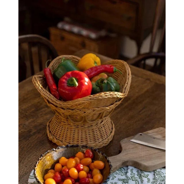 Hand-crafted from 100% natural rattan, featuring handles and a beautifully braided, sturdy circular base, this item is...