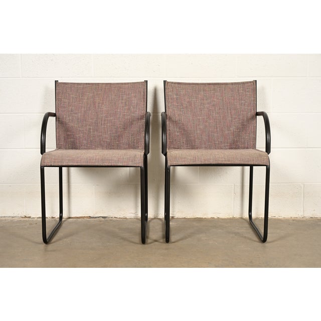 Knoll Richard Schultz for Knoll Modern Model 1407 Armchairs, Pair For Sale - Image 4 of 14