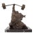 Early 21st Century Yaohui Wu, Weight Lifter Chinese Contemporary Art Bronze Sclupture, 2001 For Sale - Image 5 of 5