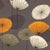 Sanderson Dandelion Clocks Wallpaper in Slate For Sale