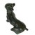1960s Mid-Century Solid Bronze Dachshund Sculpture . Weighs 10 LBS . For Sale - Image 5 of 11