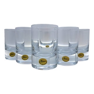 Fashioned Crystal Glasses from Moser, 1970s, Set of 6 For Sale