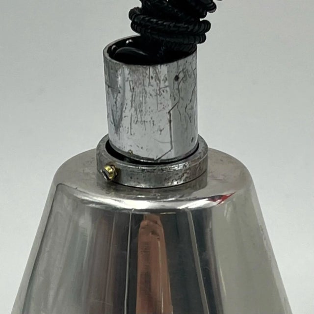 Vintage Pendant Light in Opaline Orange and White Glass, Italy, 1960s For Sale - Image 9 of 11