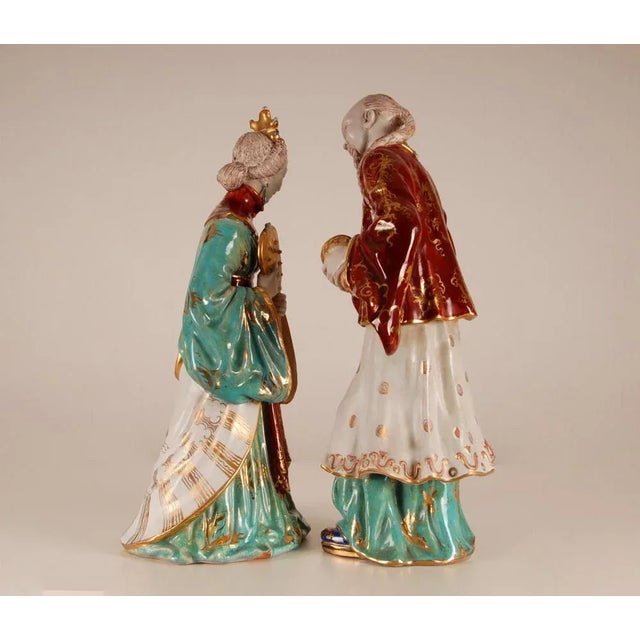 Vintage Italian Ceramic Figures by Eugenia Pattarino, 1960s, Set of 2 For Sale - Image 8 of 11