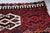 1940s Authentic Tribal Handwoven Kilim for Floor – Family Made Stitched Together - 6' 5'' X 13' 11'' For Sale - Image 9 of 14