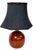 Two Solid Wood Ball Form Table Lamps C. 1950/70's For Sale - Image 9 of 10