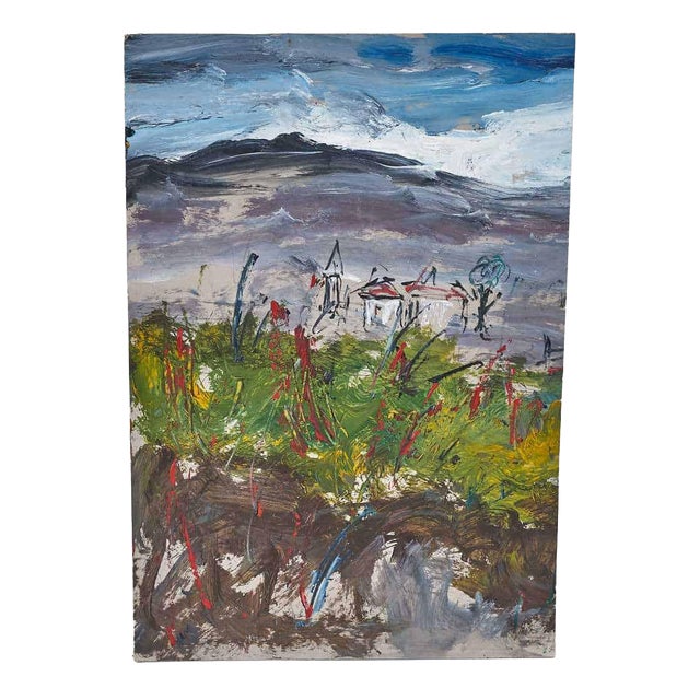 Giovanni Lovetti, Untitled, 2000s, Oil on Cardboard For Sale