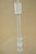 Mid-Century Modern Vintage Mid Century Modern Clear Lucite Occasional Accent Floor Lamp Side Table For Sale - Image 3 of 8