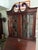 Chippendale Mahogany Secretary, Serpentine Front, Maddox Reproductions Jamestown Ny 1950s For Sale - Image 3 of 12