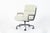 Mid-Century Modern Herman Miller Eames Time Life Lobby White Leather Office Chair 2021 For Sale - Image 3 of 15