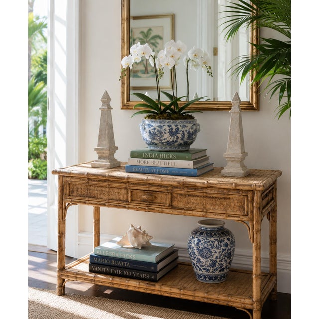 English Pair Vintage Carved Lightweight Wooden Obelisks – 13.25” Architectural Accents From Indonesia - Neoclassical & Palm Beach Chic. See Pics! For Sale - Image 3 of 9