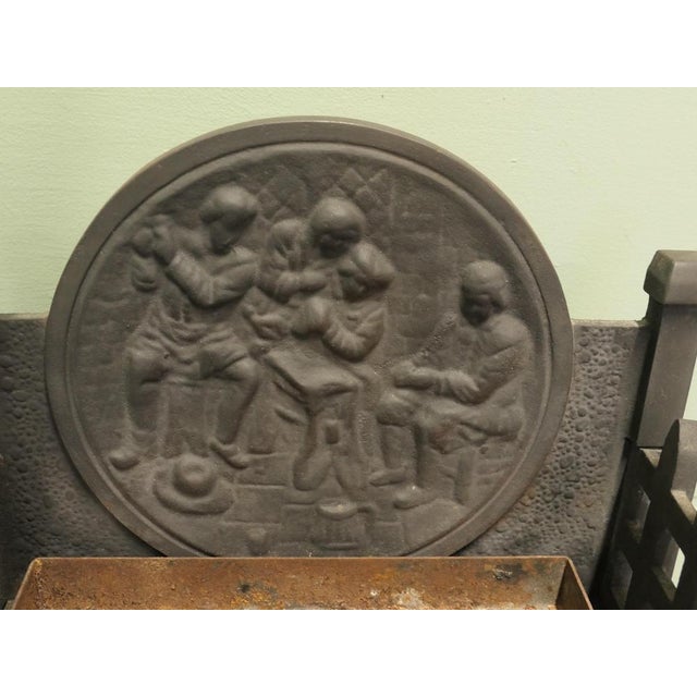 1920s Gothic Style Free-Standing Fire Basket, 1920 For Sale - Image 5 of 7