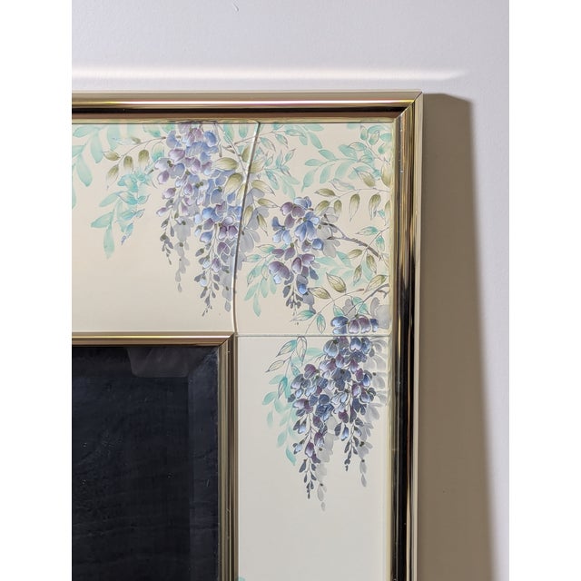 La Barge Vintage La Barge Chinoiserie Wall Mirror For Sale - Image 4 of 12