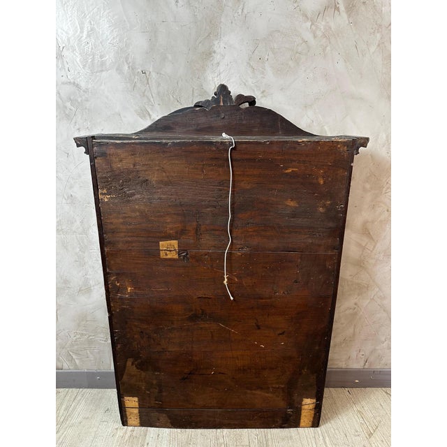 Wall Display Case in Walnut For Sale - Image 6 of 10