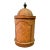 Late 20th Century Large Asian Wood Storage Basket, Handmade Woven, 34"h For Sale