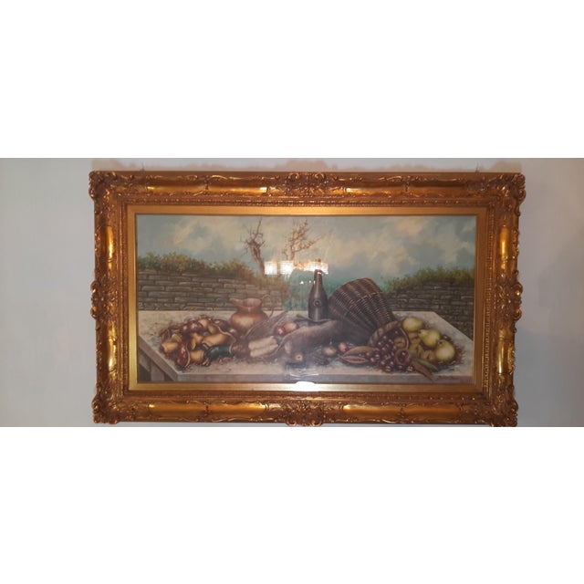 Basilio Rota, Hunting Scene, 1970s, Oil on Canvas, Framed For Sale - Image 14 of 18