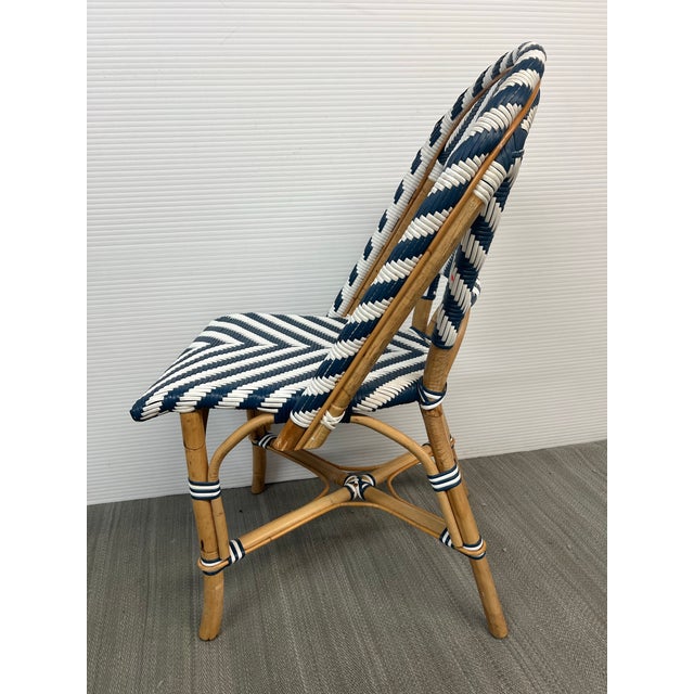2010s Serena & Lily Riviera Bistro Chairs, Set of Three For Sale - Image 5 of 12