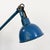 Mid-Century Modern Articulated Industrial Lamp with Blue Shade from Dugdills, 1930s For Sale - Image 3 of 10