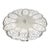 Vintage International Silver Co. Pierced Silverplate Footed Trivet With Monogram For Sale