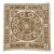 Handmade Neutral Tan Suzani Wall Tapestry 4'4'' X 4'6'' For Sale