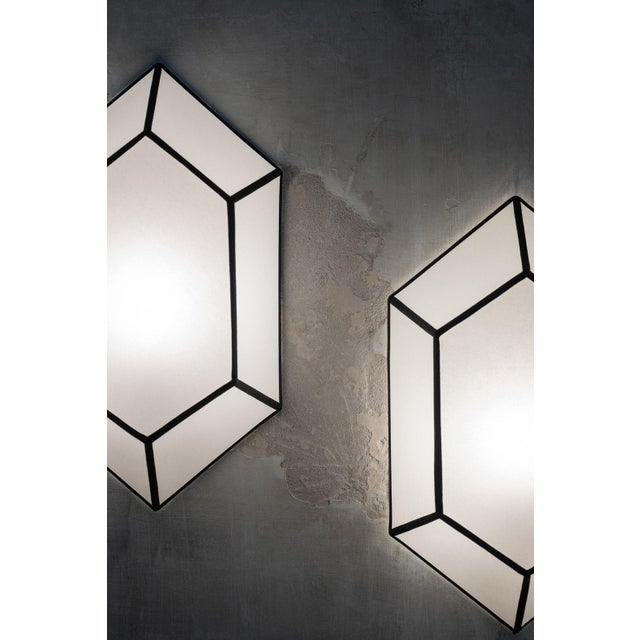 Parchment Wall Lamps, Set of 2 For Sale - Image 3 of 6