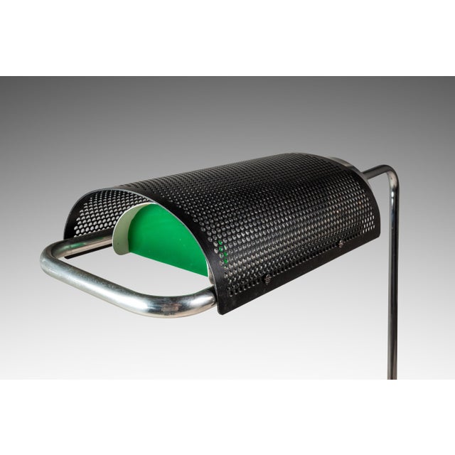 1960s Mid-Century Modern Koch & Lowy Industrial Omi "Eyeshade" Adjustable Floor Lamp For Sale - Image 12 of 16